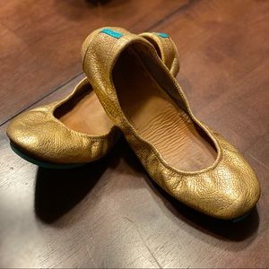 Tieks Golden Glitz - size 8